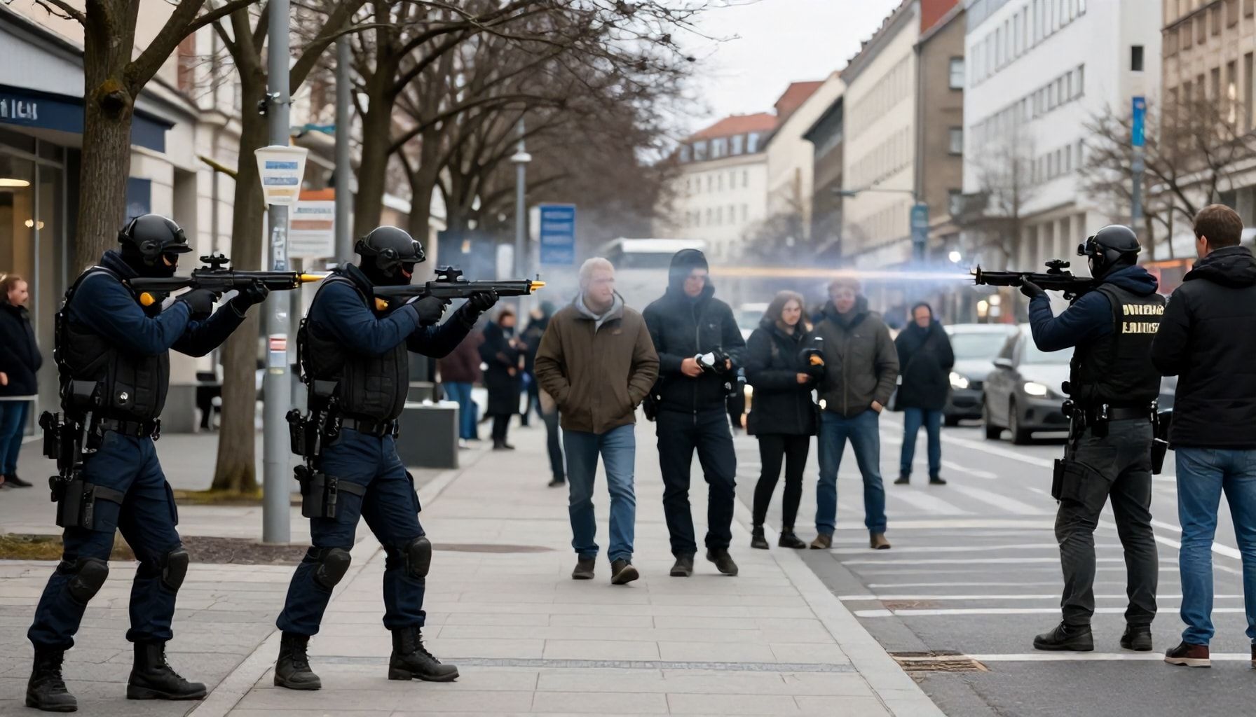 Auseinandersetzung eskaliert in Münchner Innenstadt
