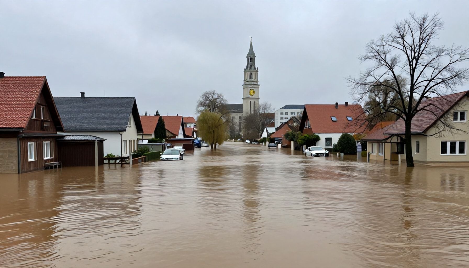 Ausmaß der Regenfälle und betroffene Gebiete