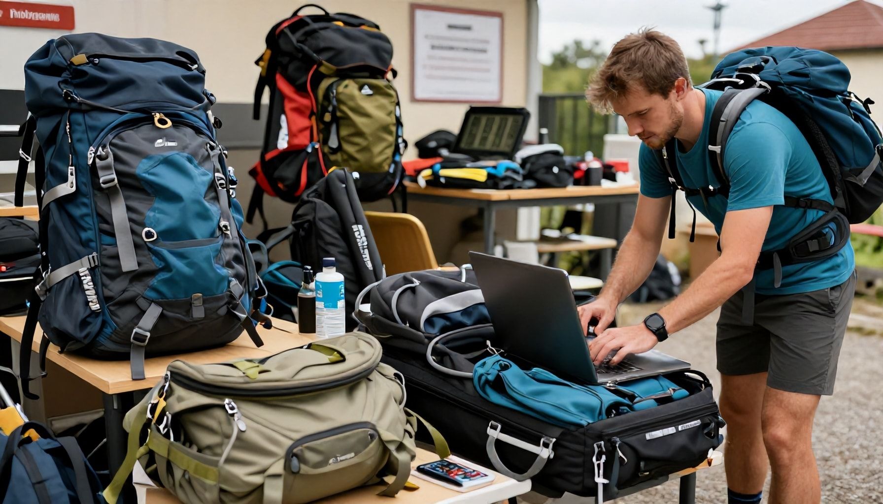 Ausstattung und Vorbereitung für die lange Strecke