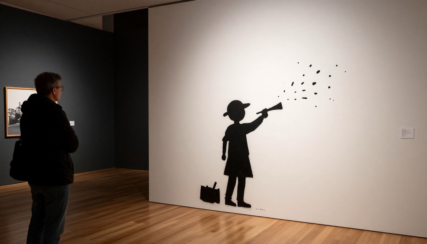 Banksys anonyme Kunst in München