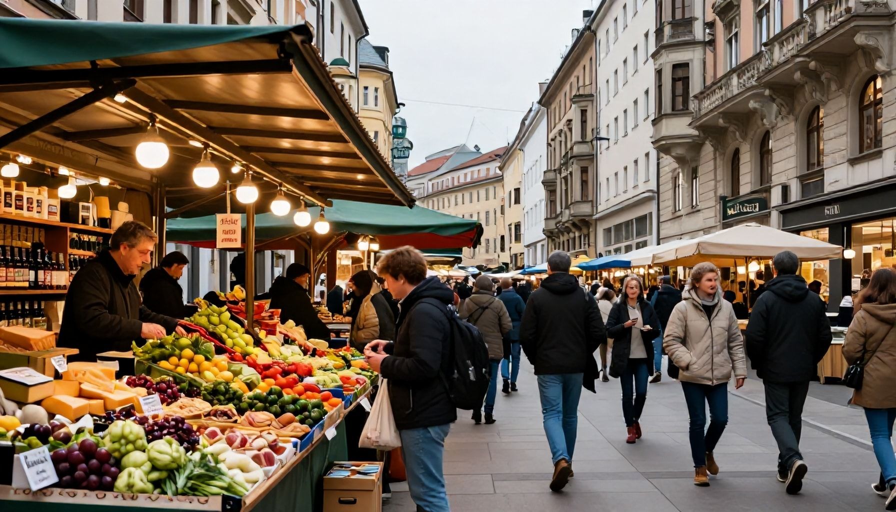 Beliebte Orte für den Kauf in München