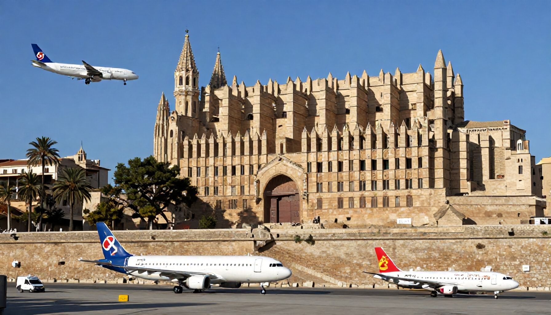 Beliebte Route zwischen München und Palma