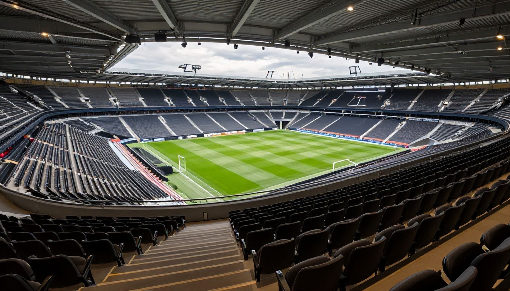 Bequeme Sitzplätze und exzellente Sicht