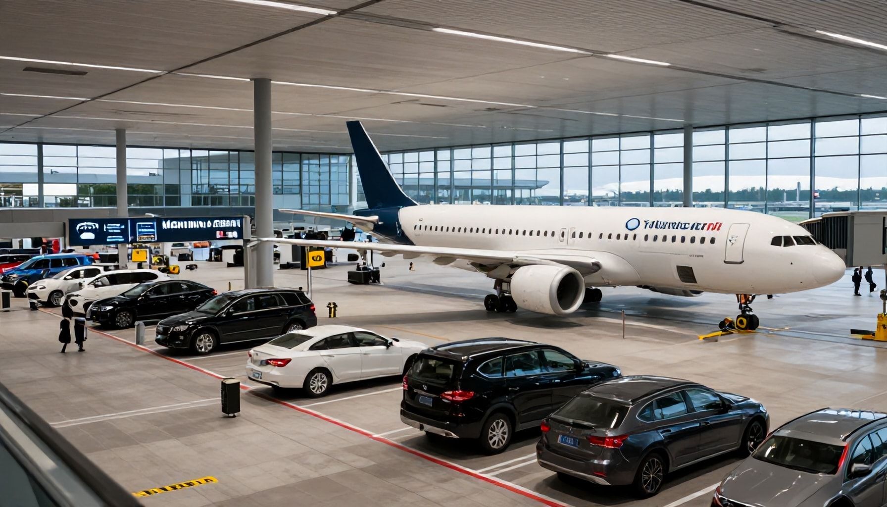 Bequemes Parken und schnelle Anbindung