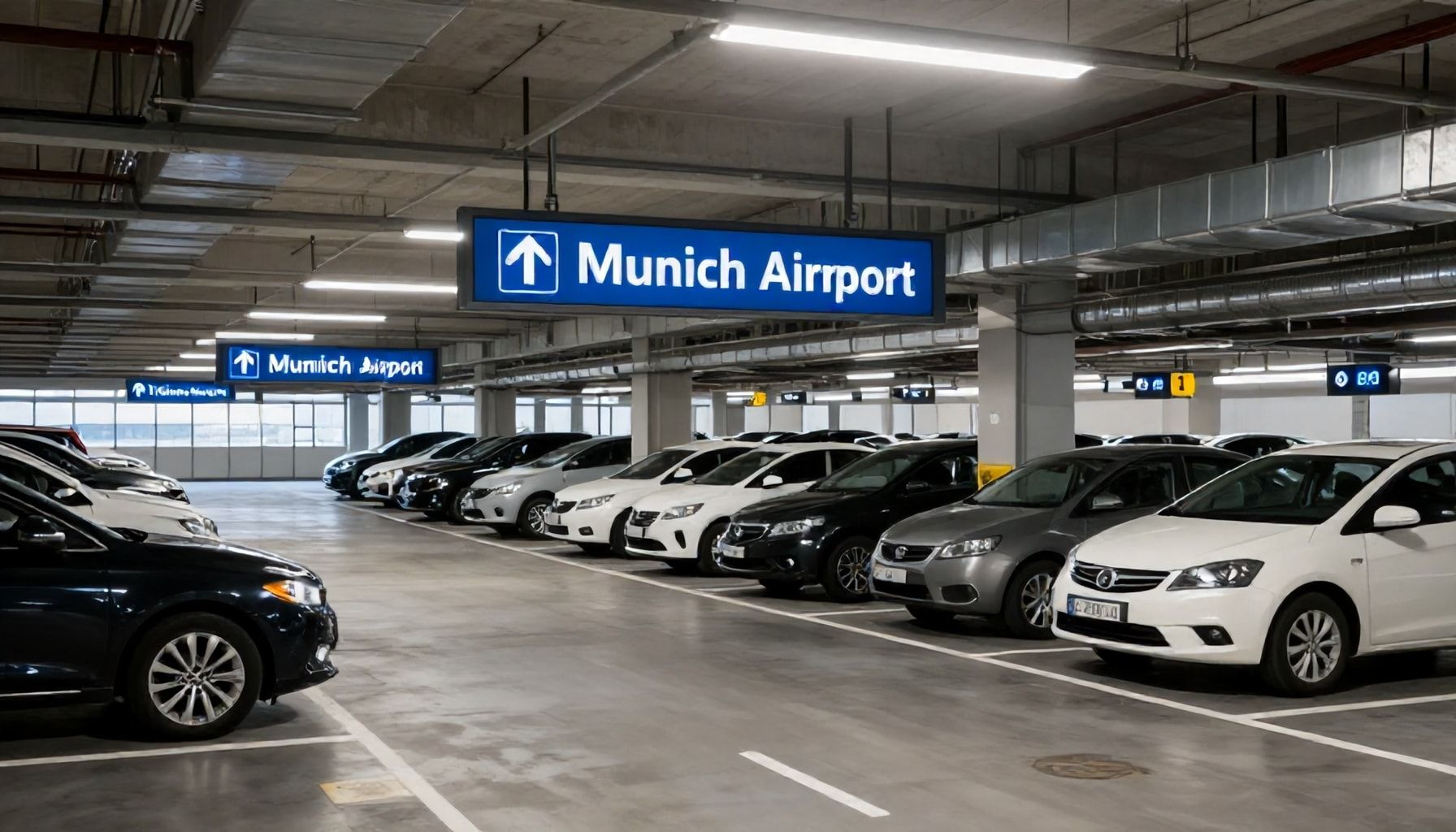 Bequemes Parken und schnelle Anbindung