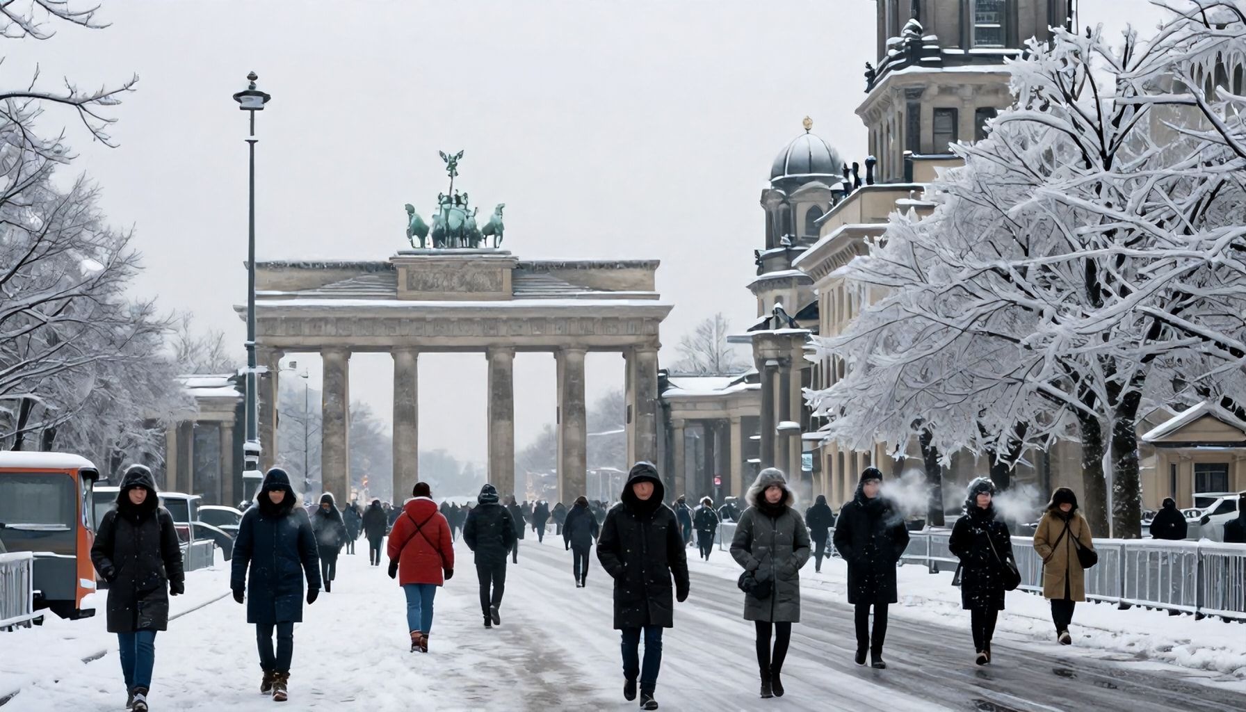 Berlin und München im Kälteschock