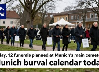 Heute 12 Beerdigungen in Münchens Hauptfriedhof geplant