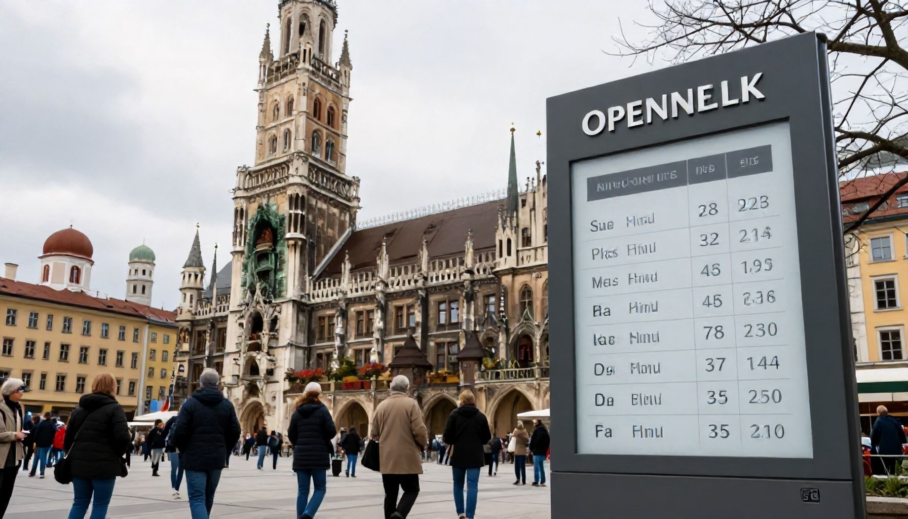 Besucherinformationen und Öffnungszeiten