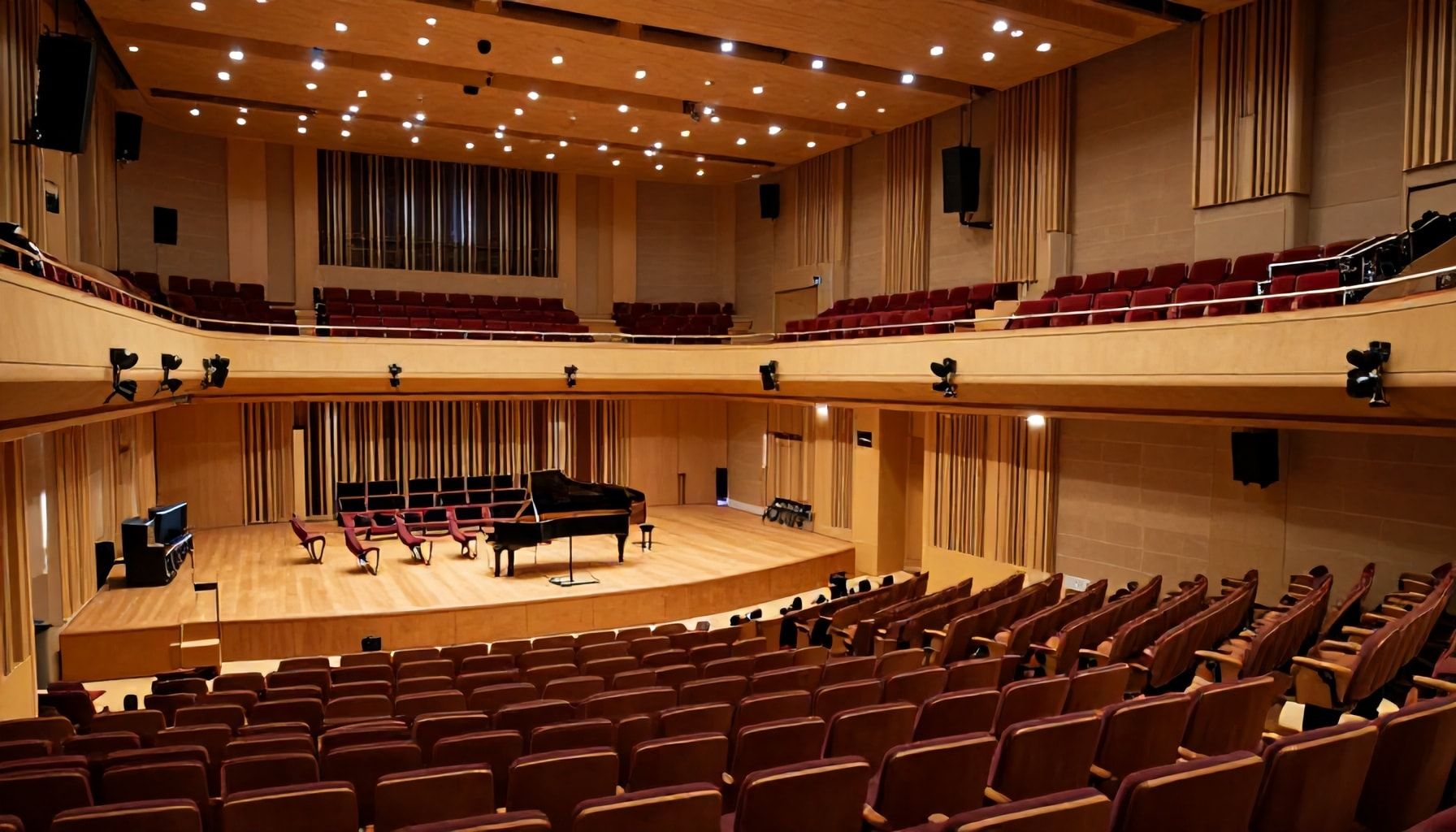 Besucherkomfort und technische Ausstattung