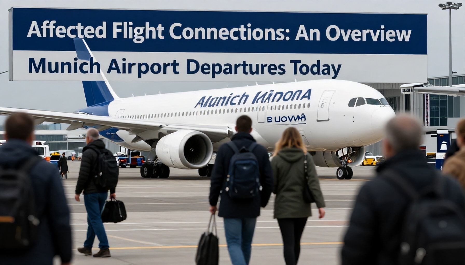 Betroffene Flugverbindungen im Überblick