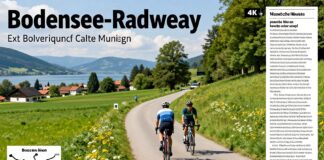 Neue Radroute: 400 Kilometer Bodensee-Radweg ab München planbar