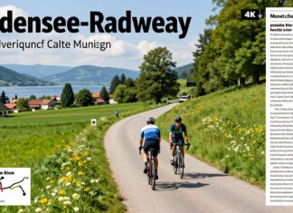 Neue Radroute: 400 Kilometer Bodensee-Radweg ab München planbar