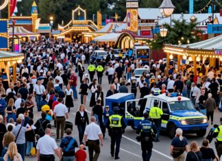 Oktoberfest in München: Bombendrohung führt zu großem Polizeieinsatz