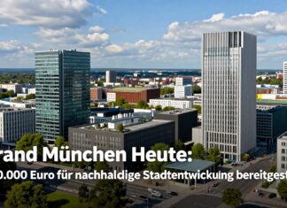Brand München Heute: 500.000 Euro für nachhaltige Stadtentwicklung bereitgestellt