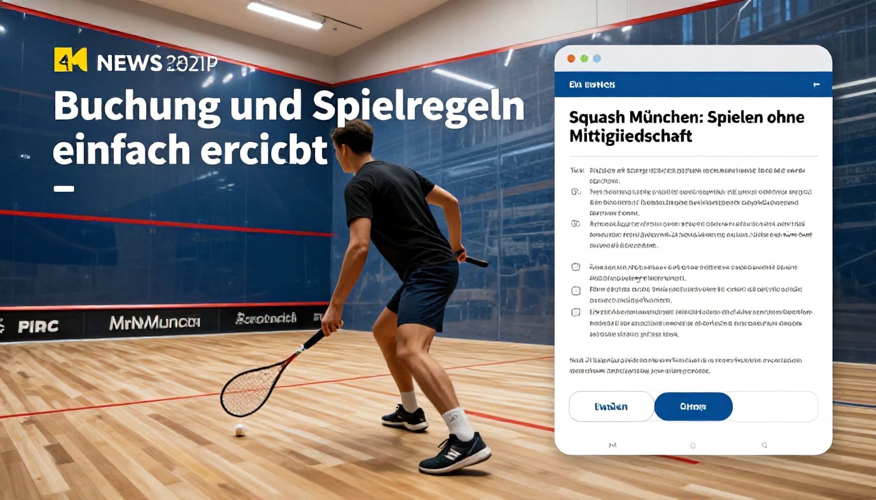 Buchung und Spielregeln einfach erklärt