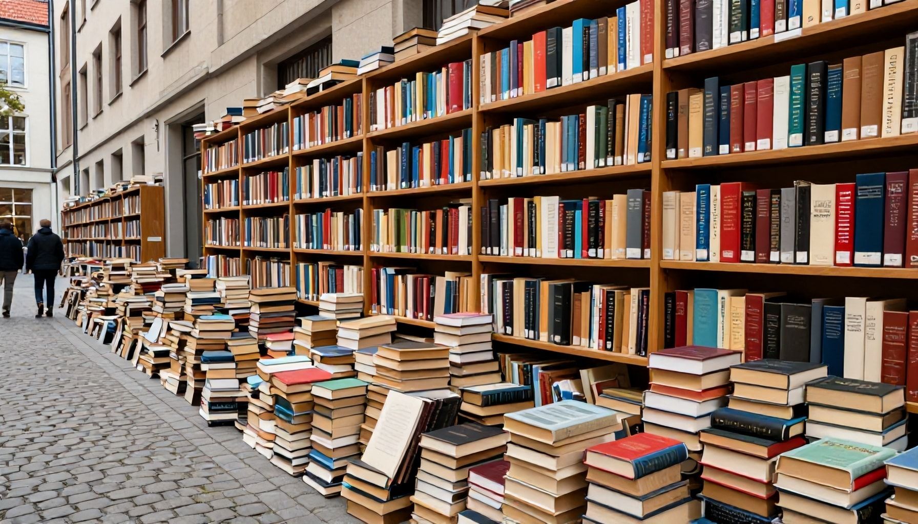 Bücherflut in München