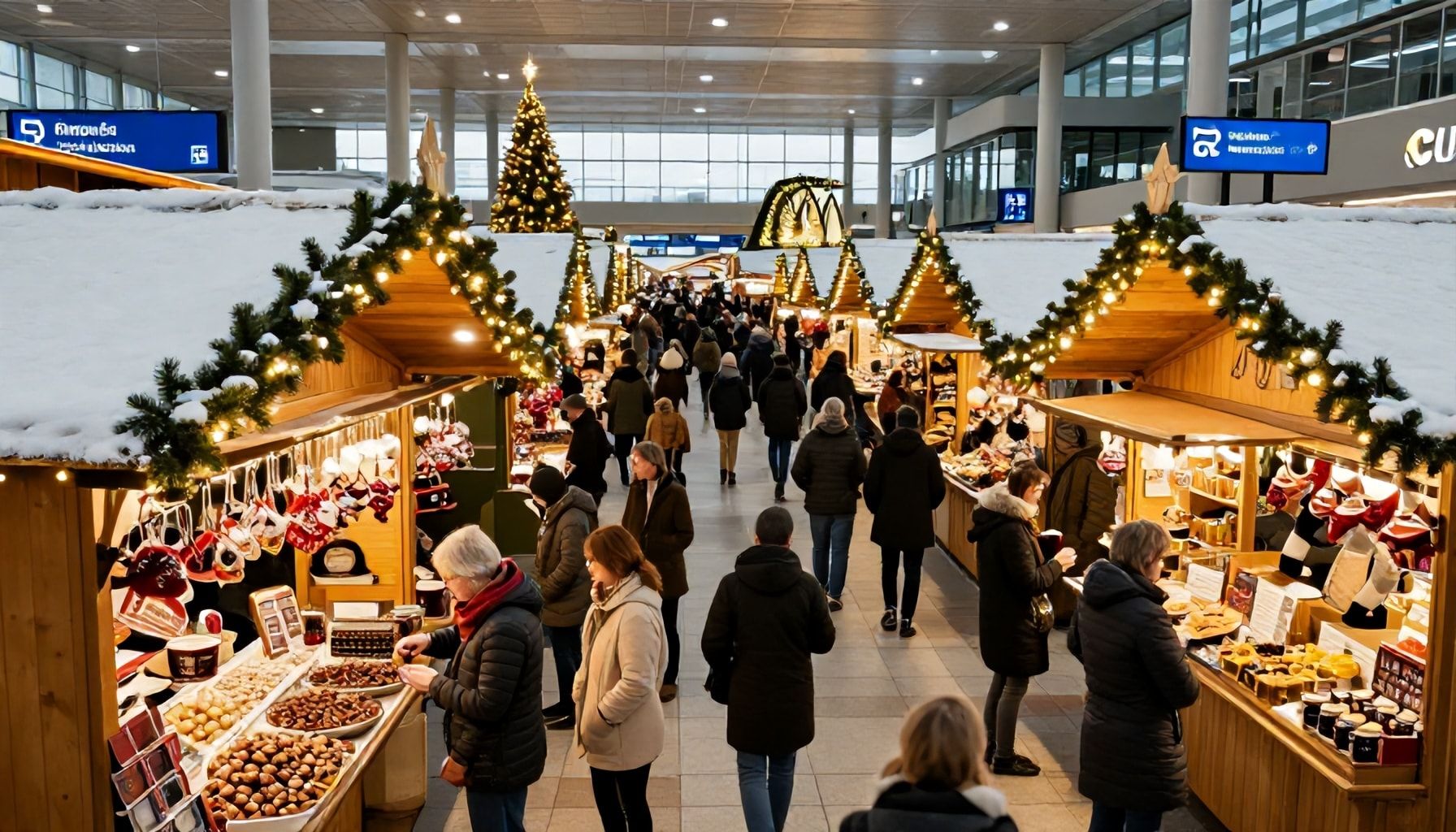 Buntes Treiben mit über 40 festlichen Ständen