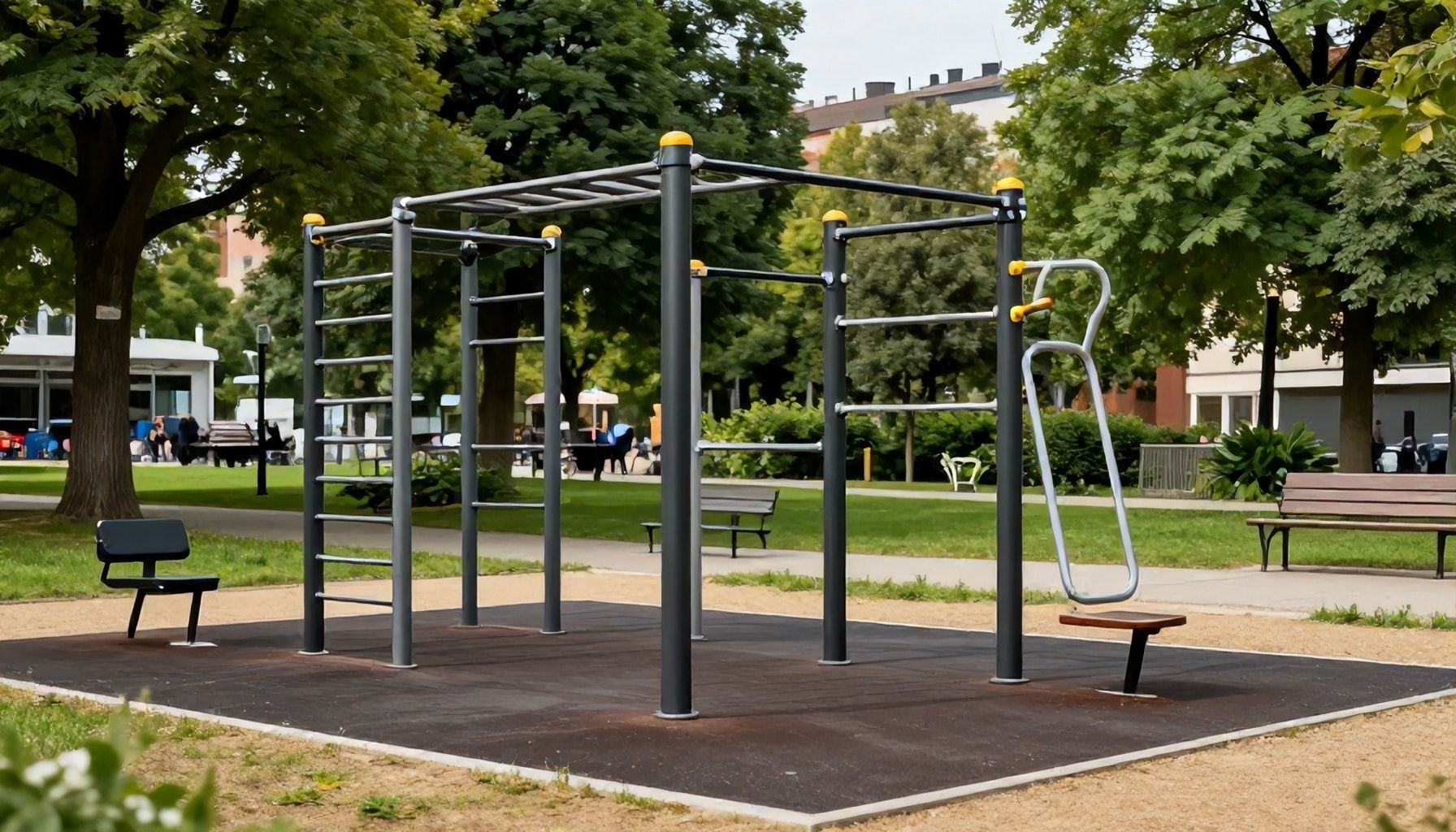 Calisthenics in München: Parks werden fit