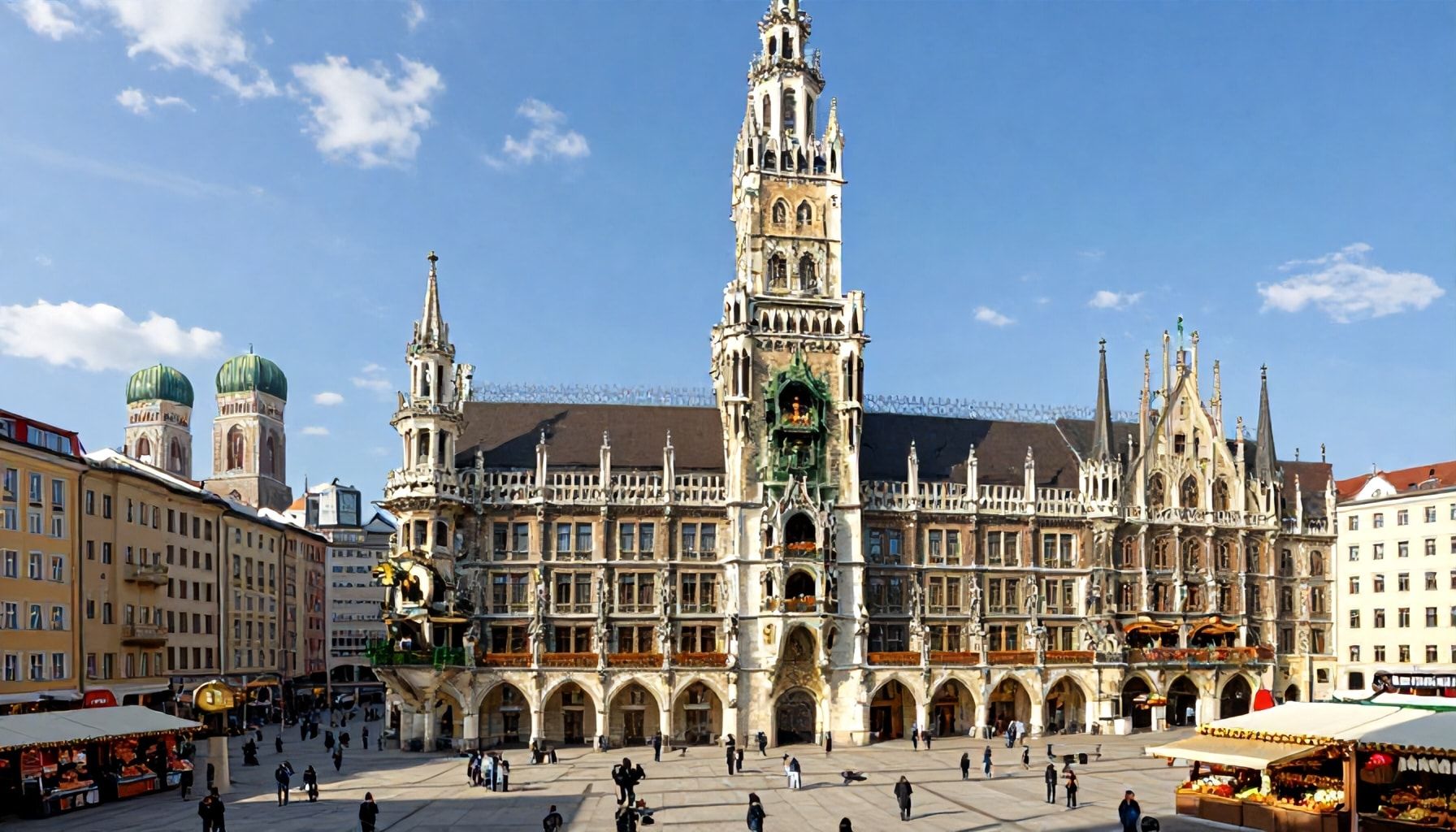 Das Herz der Stadt: Marienplatz und Neues Rathaus