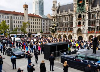 Heute: 5.000 Demonstranten auf Münchens Marienplatz erwartet