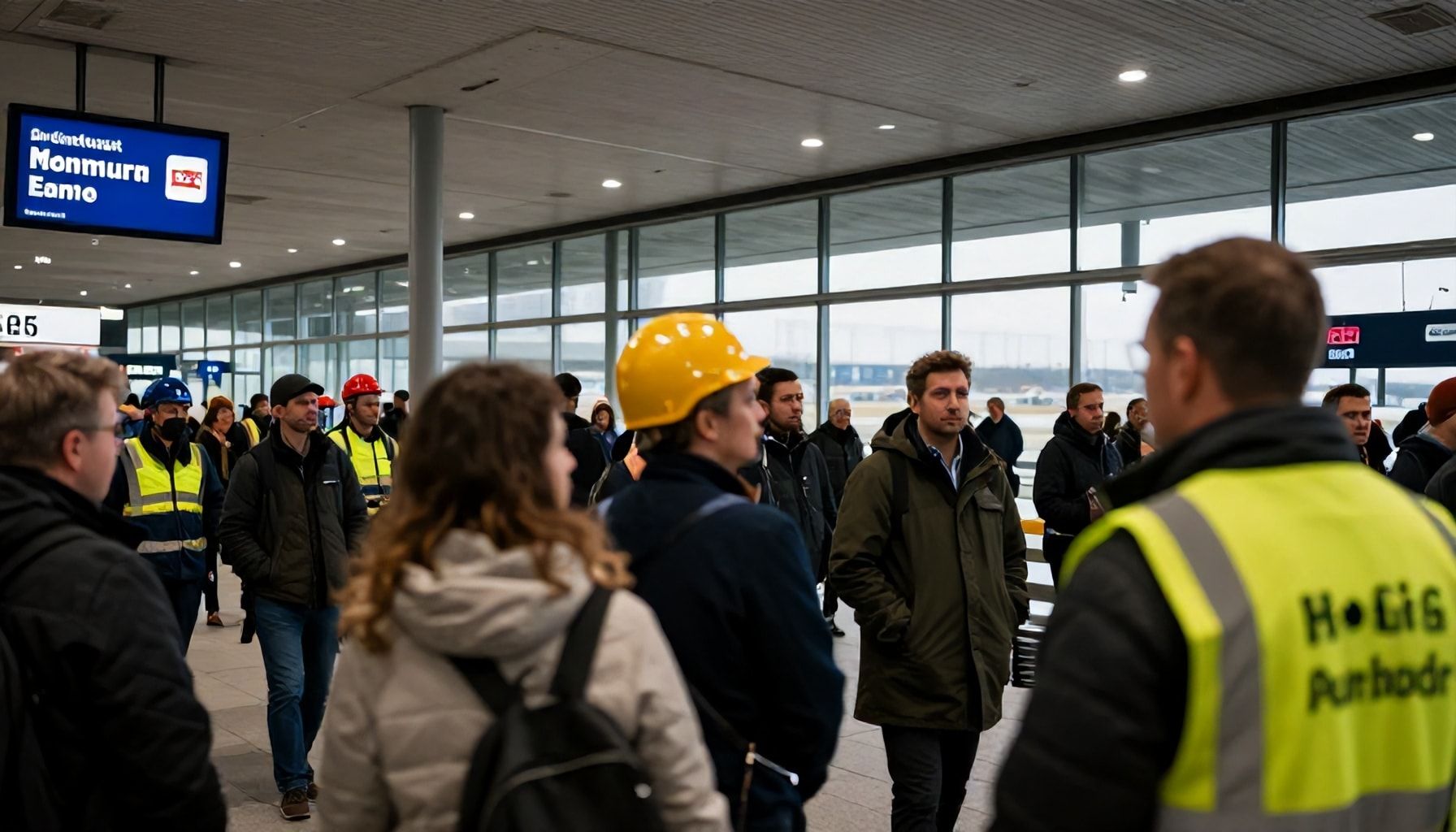Details zum Arbeitskampf am Münchner Flughafen
