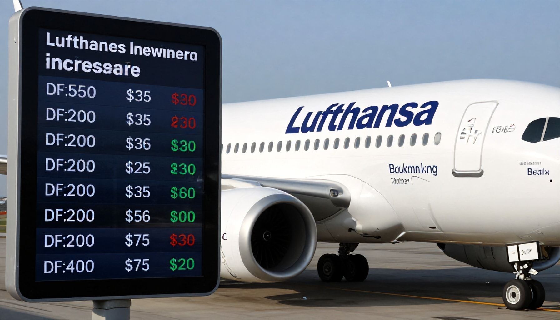 Details zur Preiserhöhung bei Lufthansa