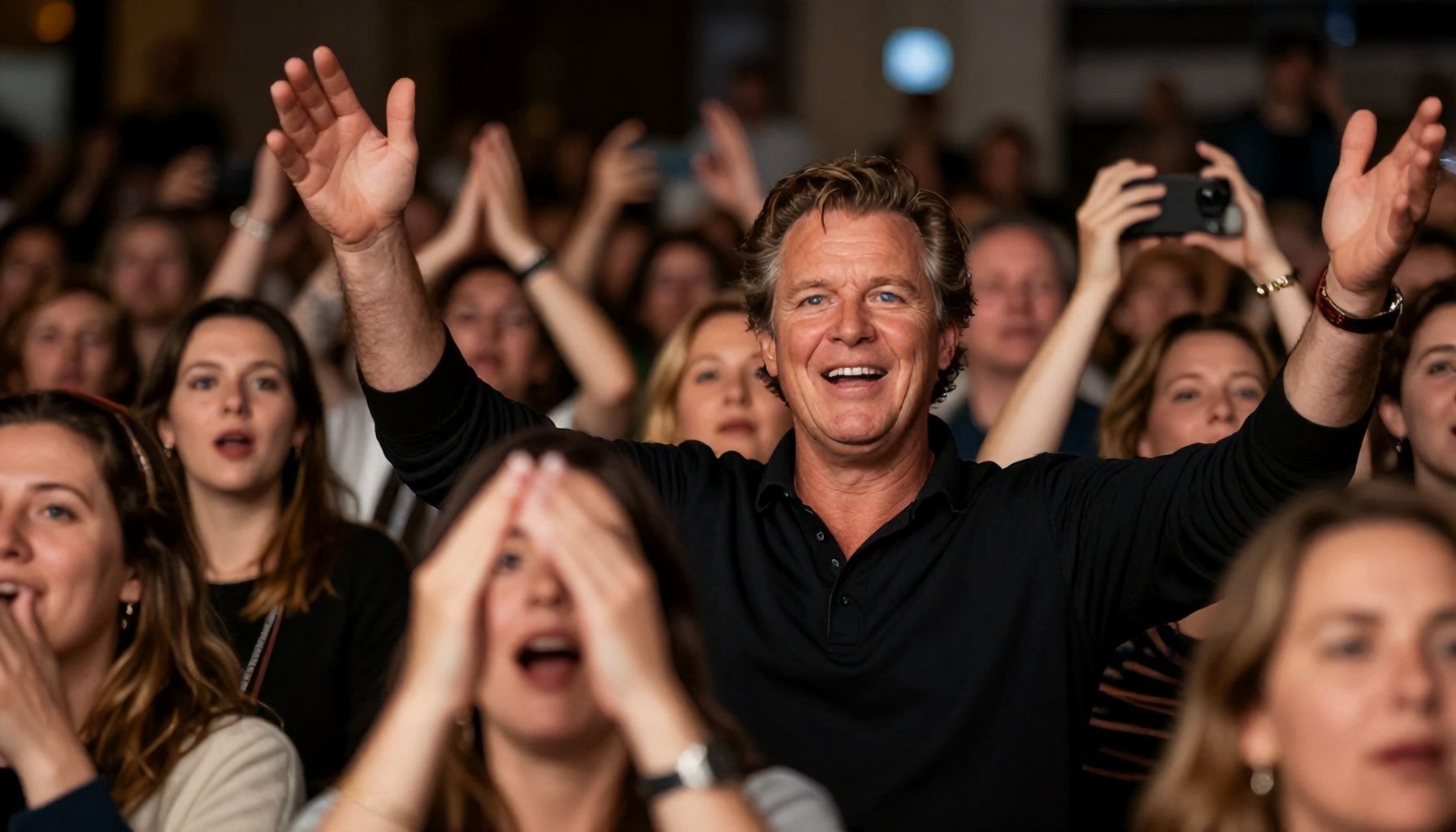 Die begeisterte Reaktion der Fans