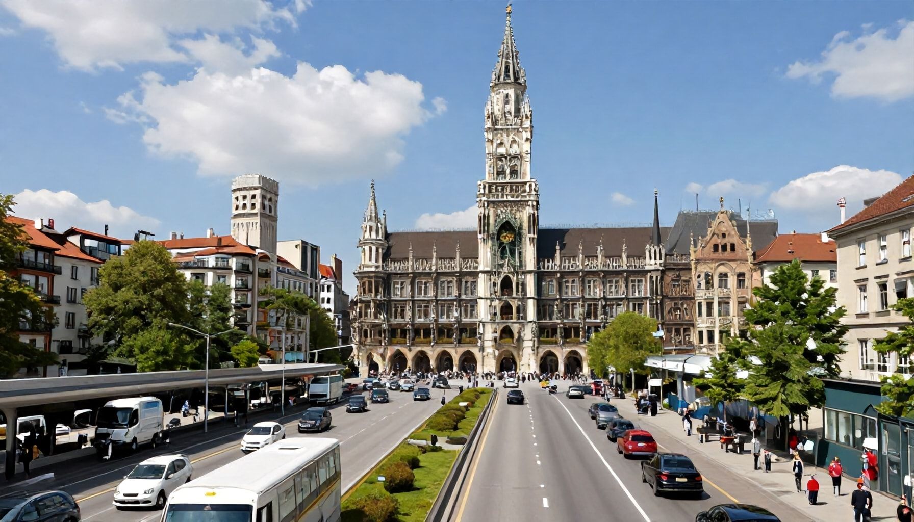 Die beliebte Route von München nach Barcelona