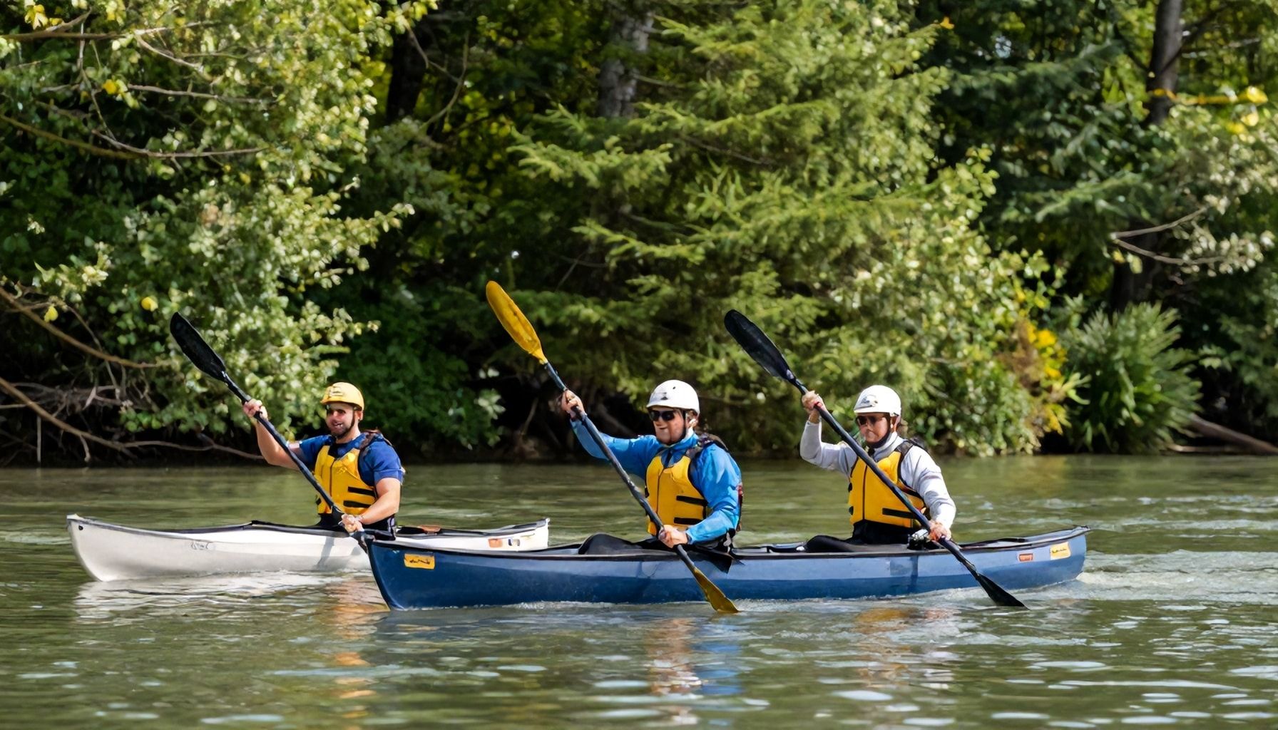 Die besten Zeiten für eine Kanutour auf der Isar