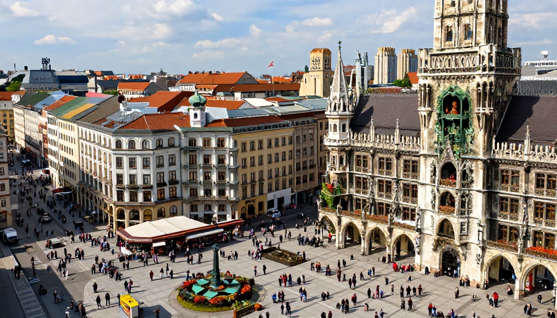 Die Besucherströme in München