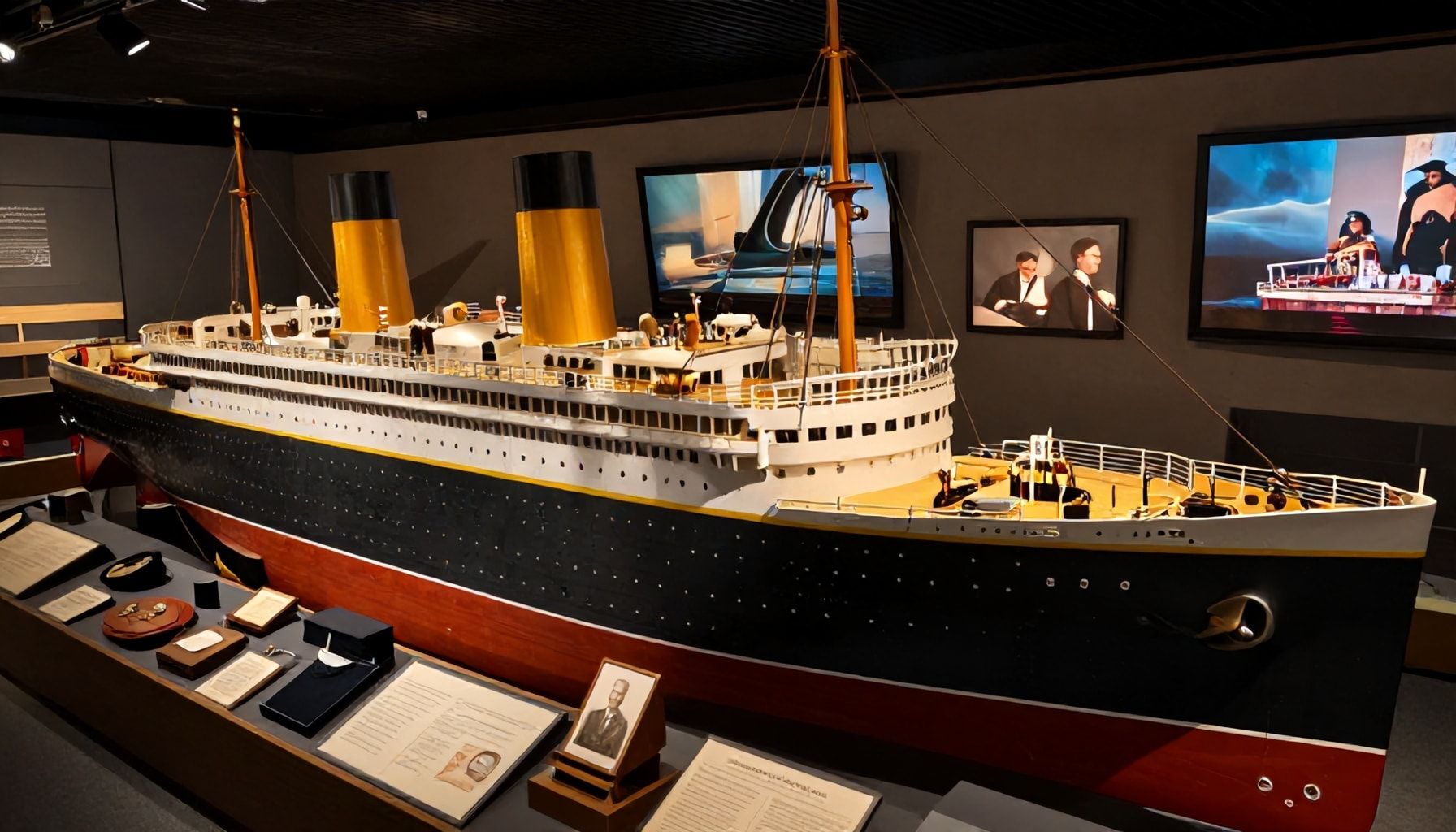 Die Geschichte hinter der Titanic-Ausstellung