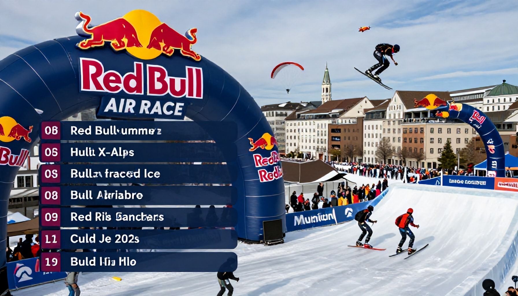 Die Geschichte hinter Red Bull Events in München
