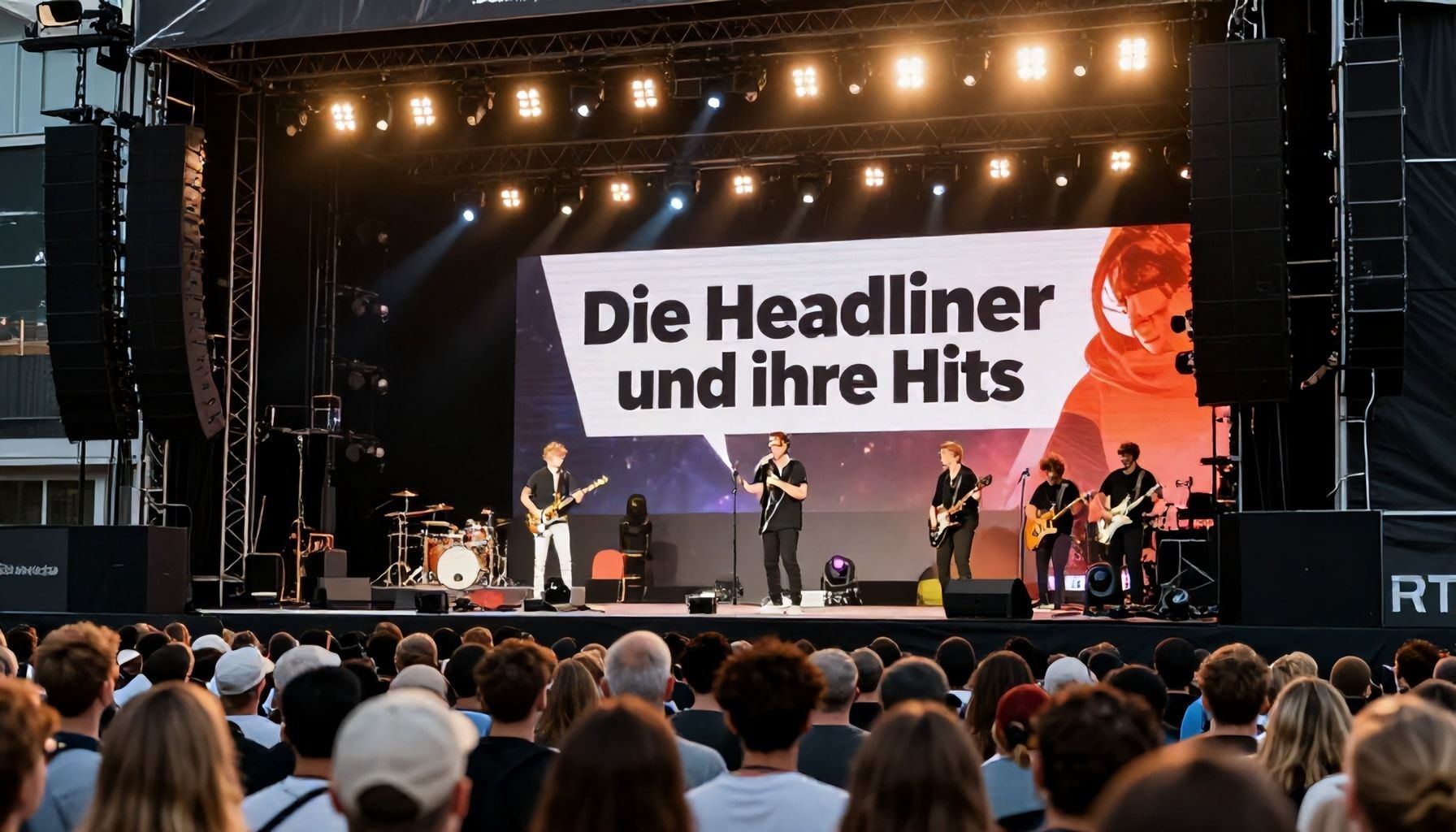 Die Headliner und ihre Hits