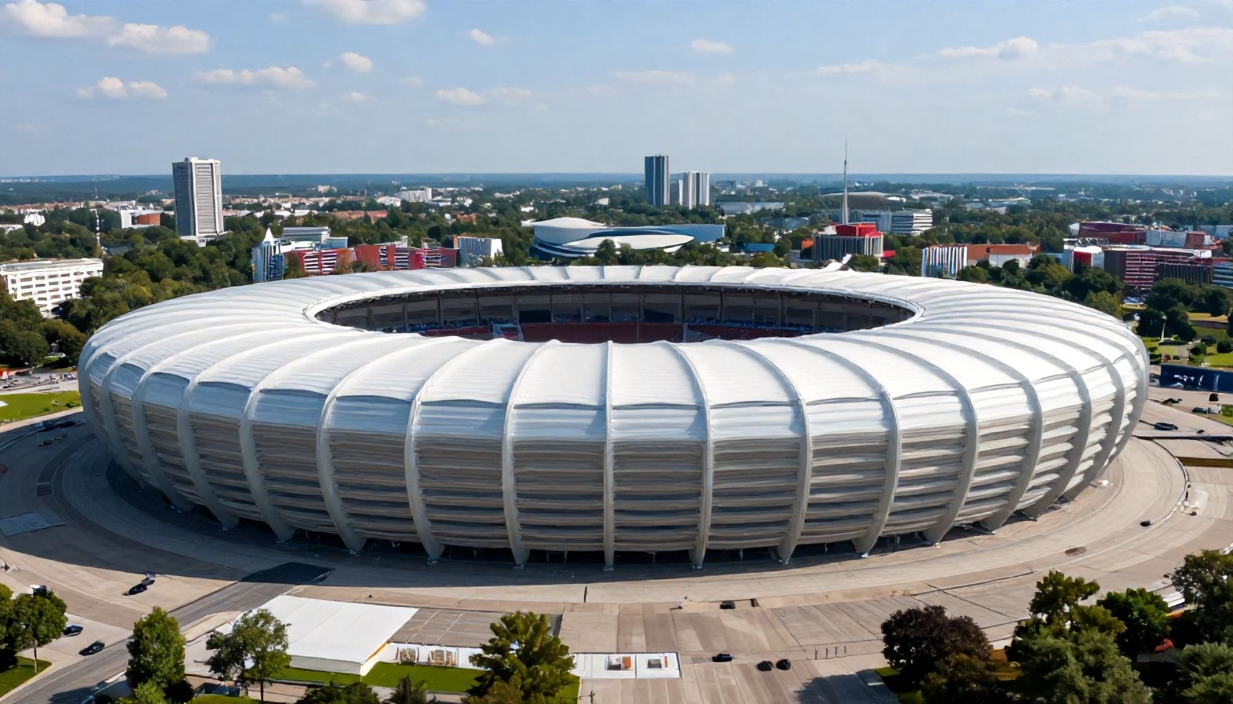 Die ikonische Architektur des Stadions