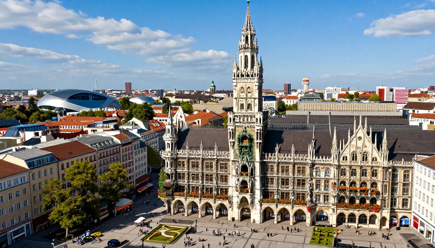 Die ikonischen Wahrzeichen der Stadt