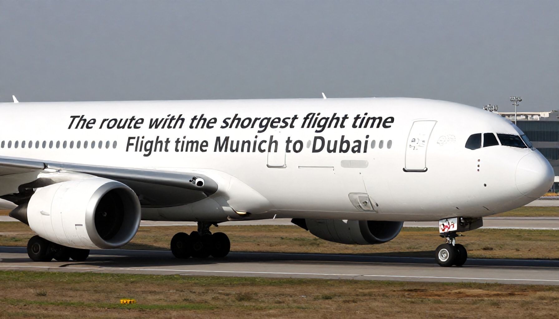 Die Route mit der kürzesten Flugzeit