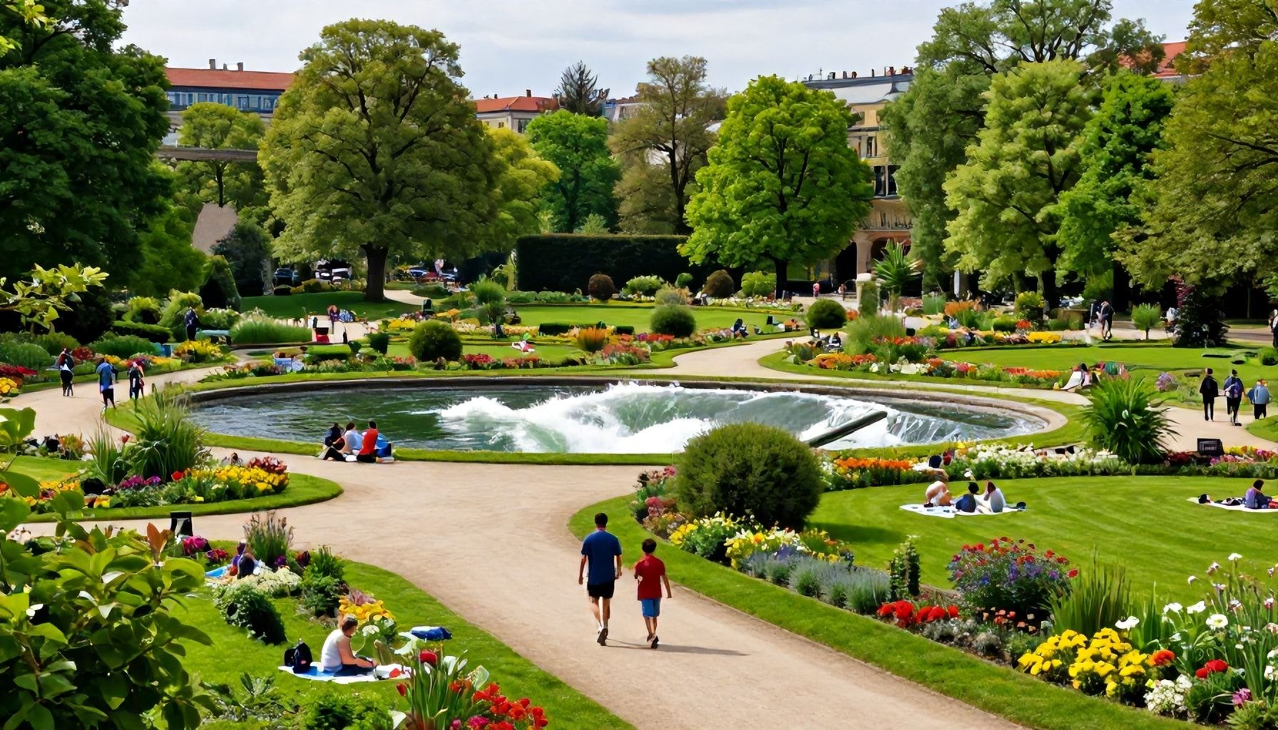 Die Ursprünge des Englischen Gartens