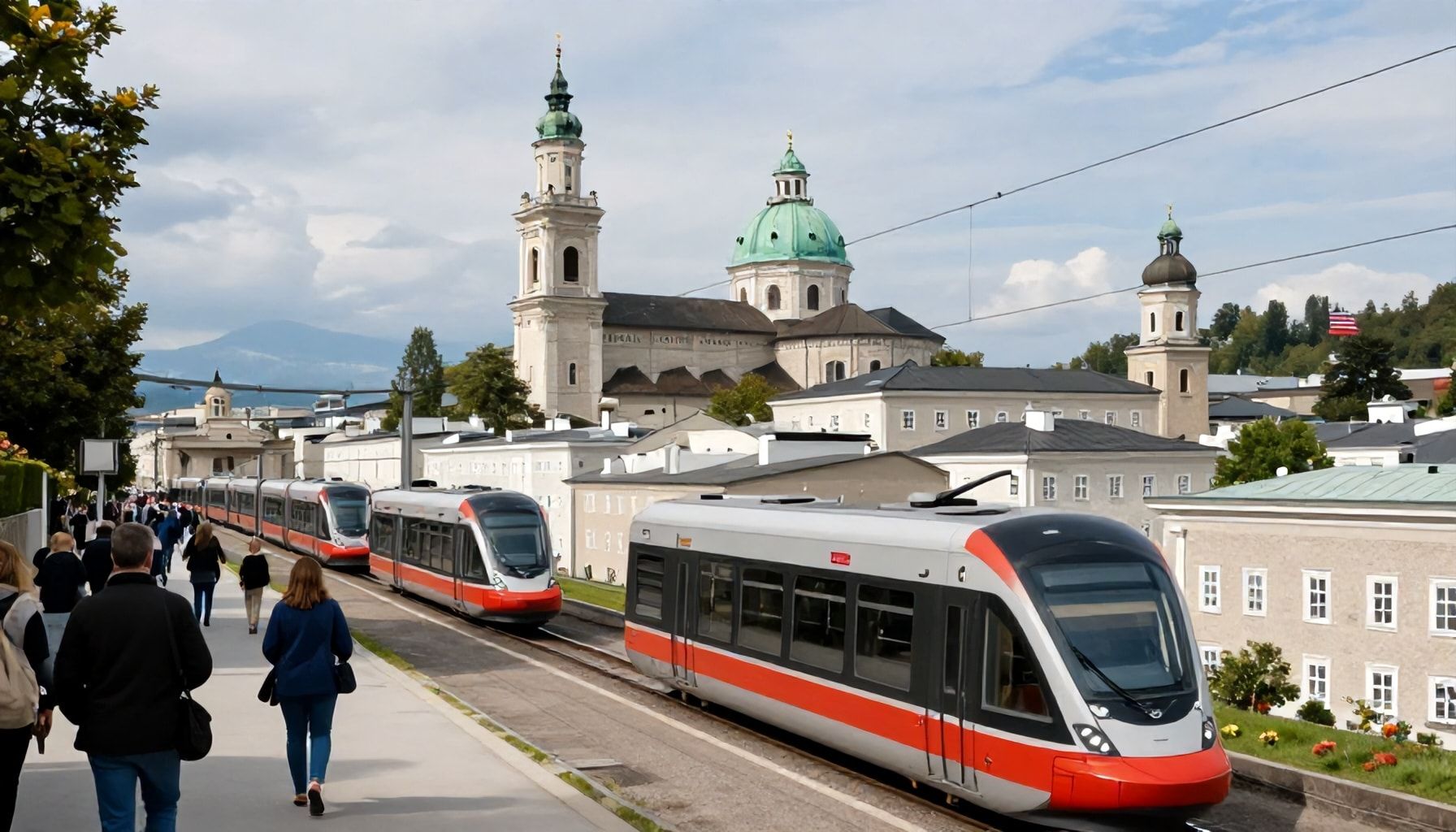 Die Verbindung zwischen München und Salzburg