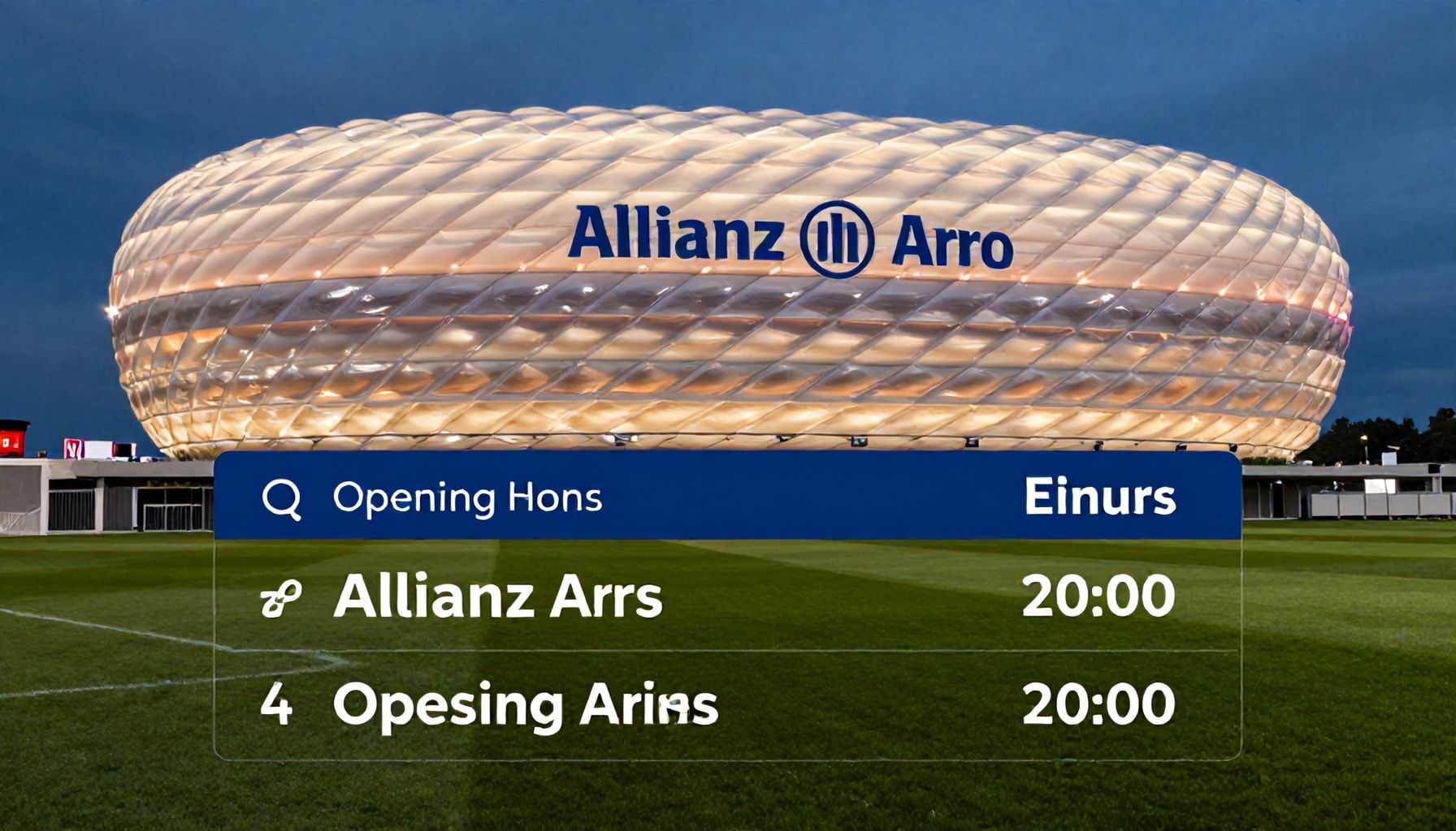 Die Wahrheit über die Öffnungszeiten der Allianz Arena