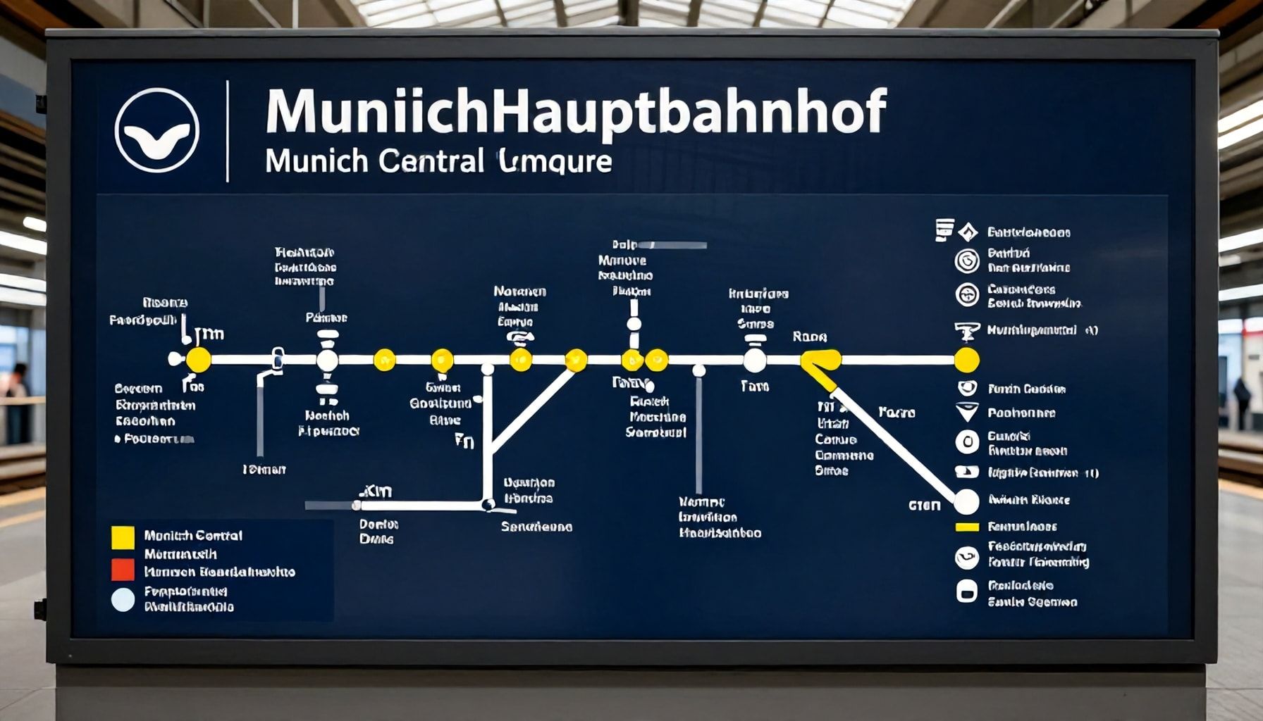 Digitale Zugangsoptionen zum Lageplan