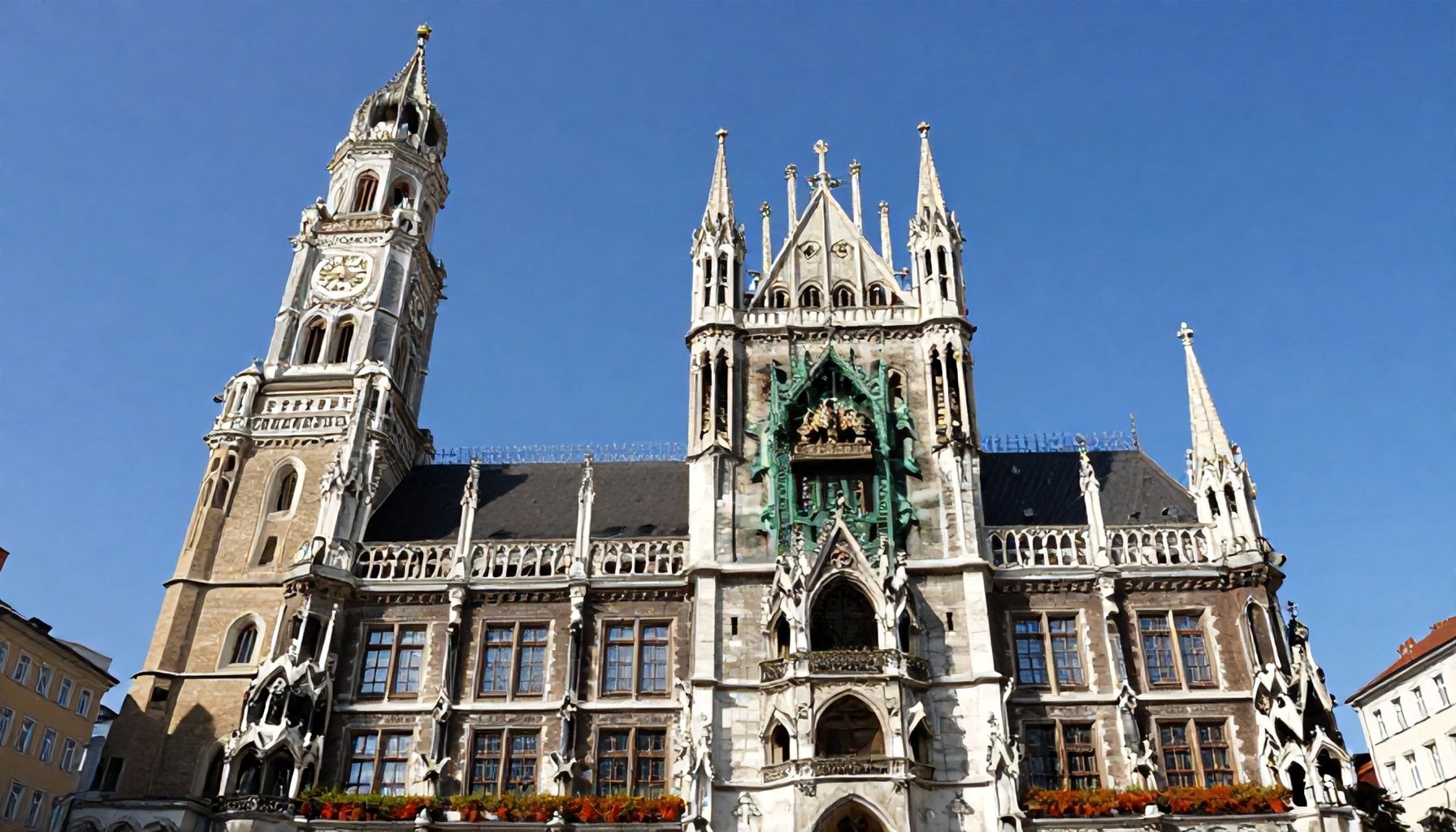 Ein Blick auf die beeindruckende Architektur