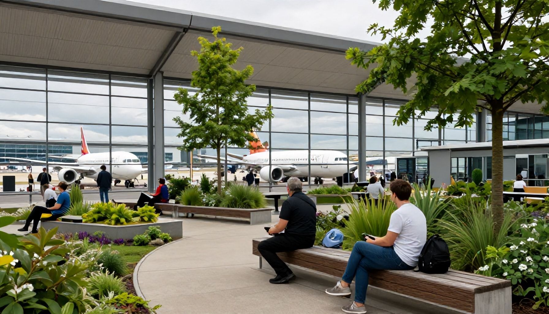 Ein Blick hinter die Kulissen des Flughafens