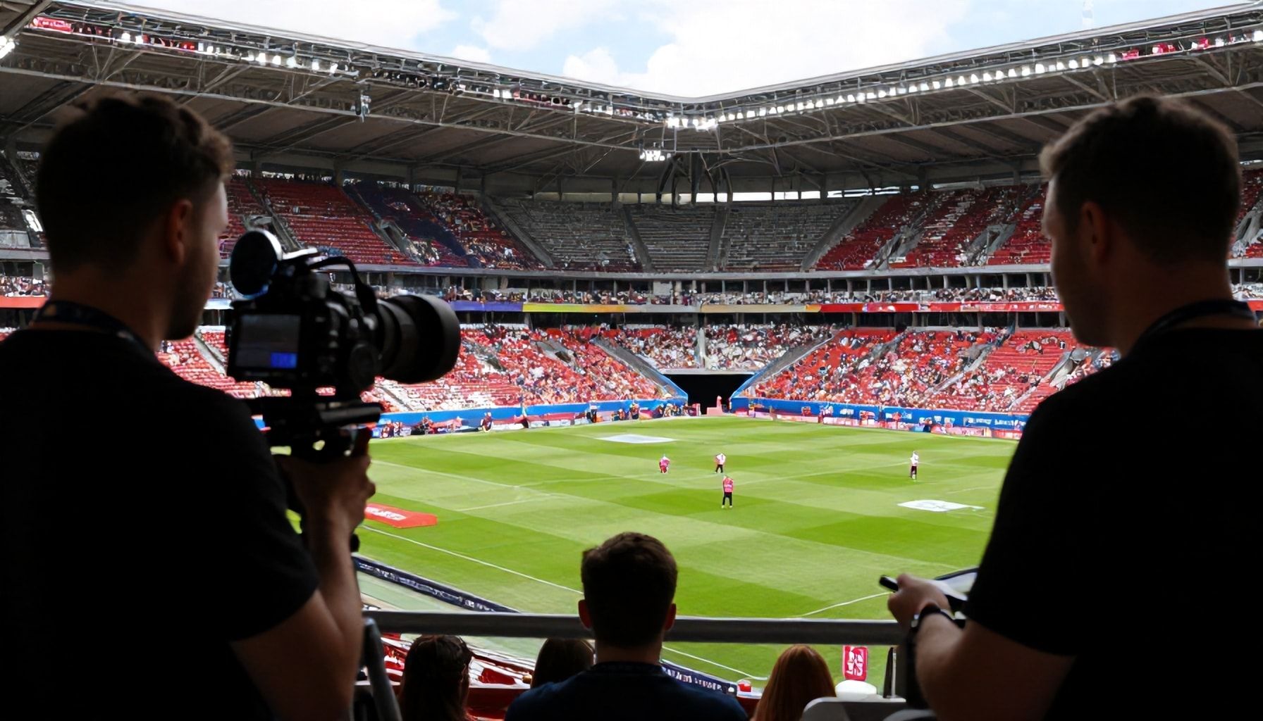 Ein Blick hinter die Kulissen des heutigen Events