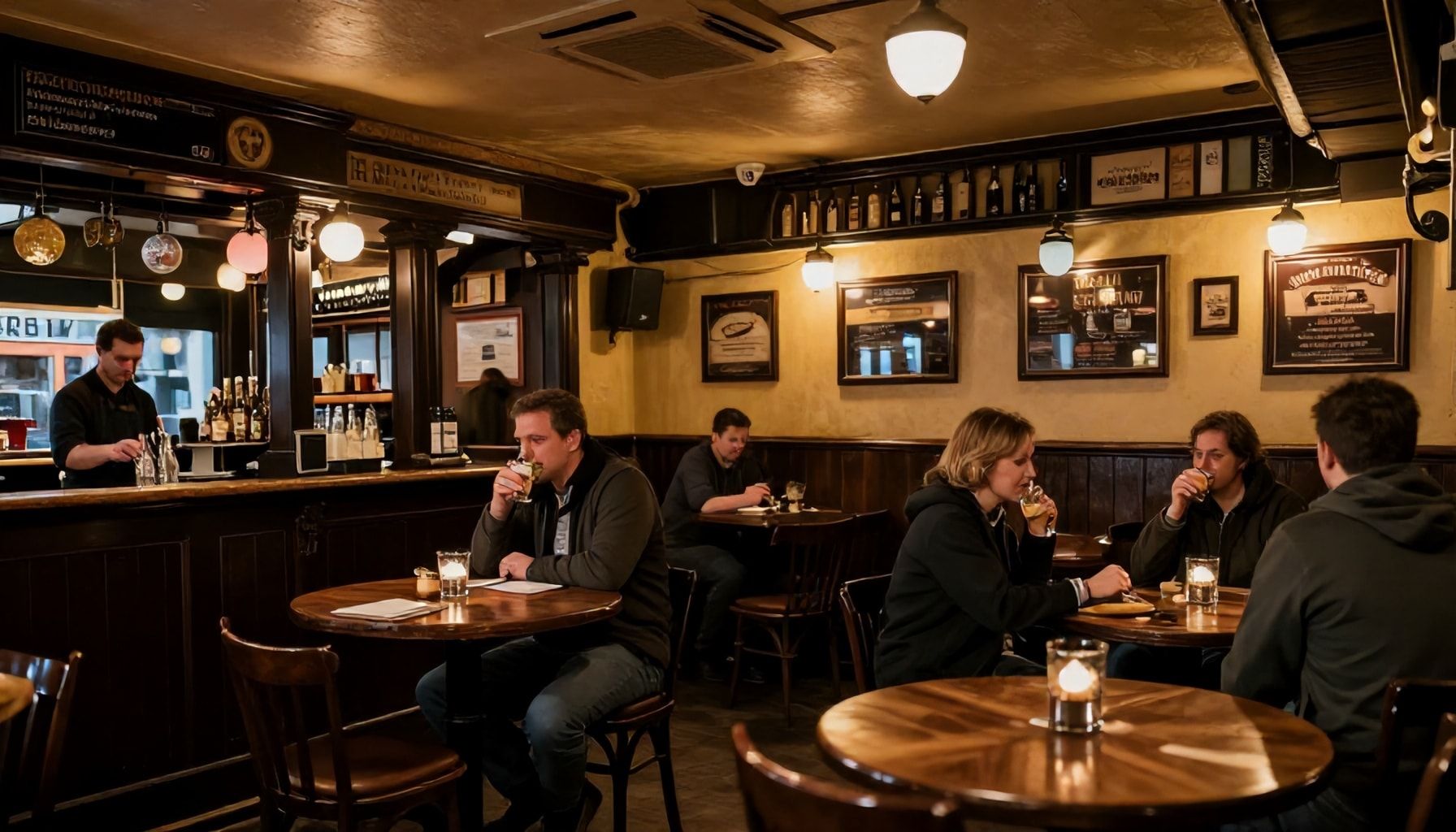 Ein Blick in die gemütliche Atmosphäre