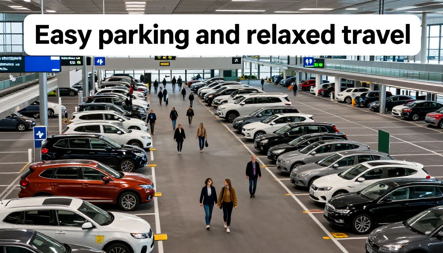 Einfach parken und entspannt reisen