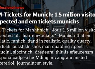 EM-Tickets für München: 1,5 Millionen Besucher erwartet