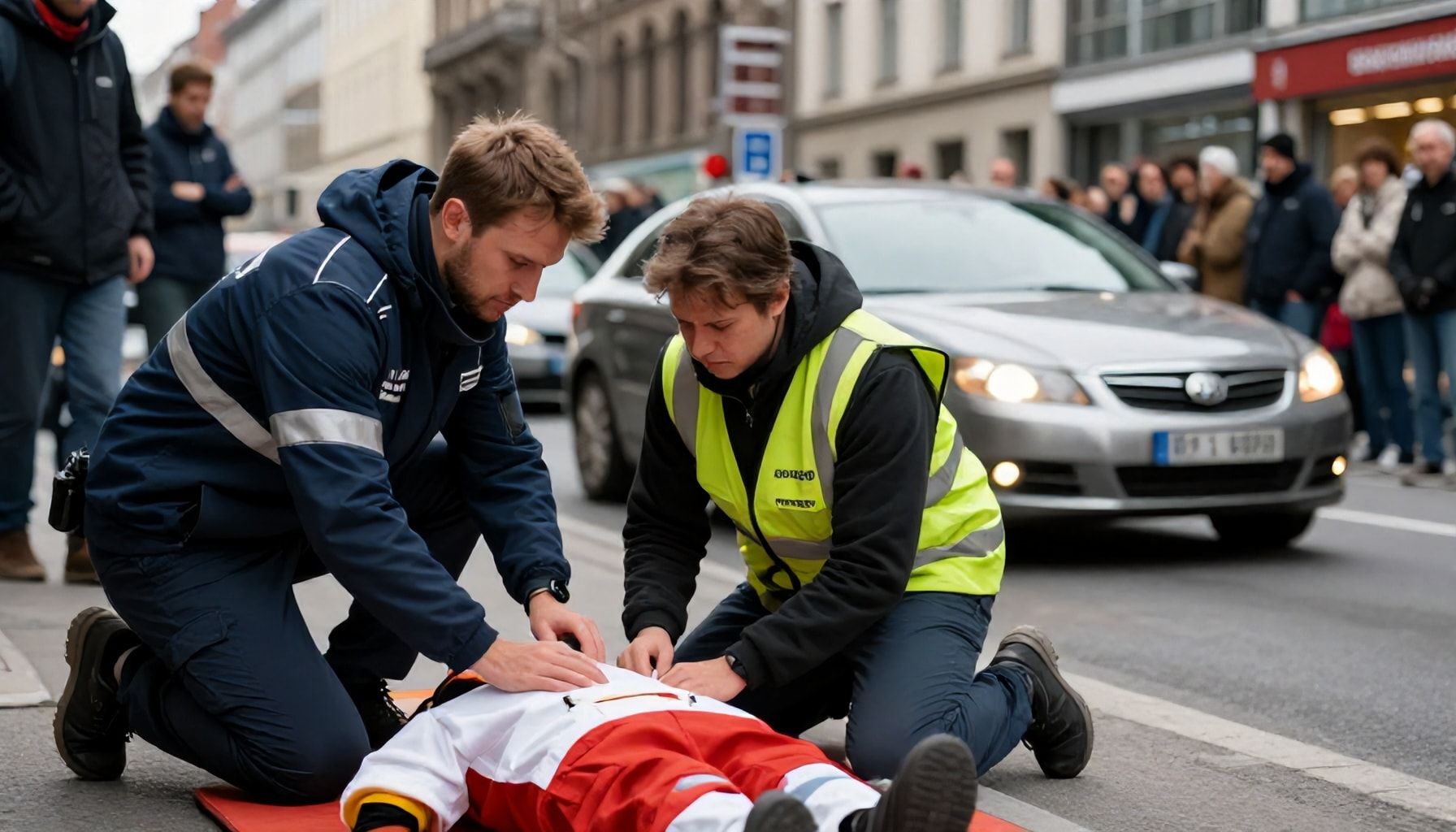 Erste Hilfe und medizinische Versorgung im Einsatz