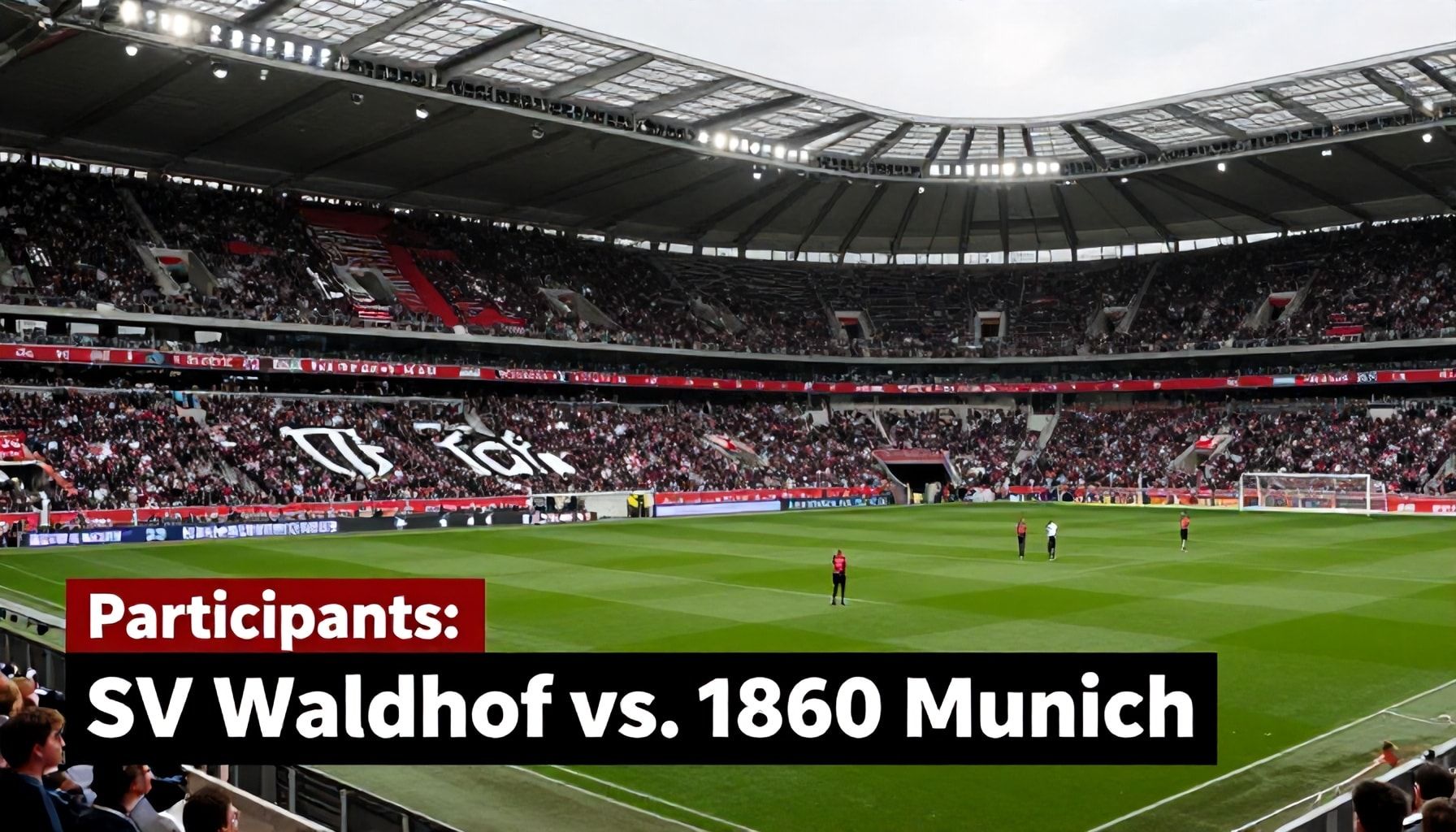 Erwartete Stimmung im Stadion