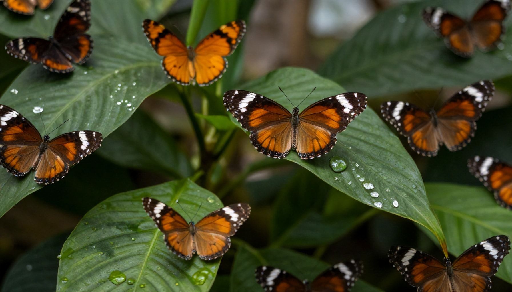 Exotische Schmetterlinge im Herzen Münchens