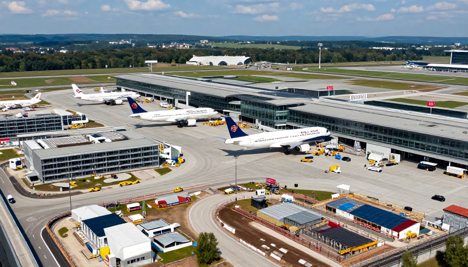 Expansion des Flughafens treibt Beschäftigung voran